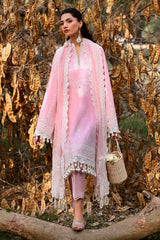 3 Piece Sequins Embroidered Lawn Suit with Chiffon Dupatta PM-62020