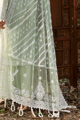 3 Piece Sequins Embroidered Lawn Suit with Chiffon Dupatta PM-62023