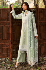 3 Piece Sequins Embroidered Lawn Suit with Chiffon Dupatta PM-62023