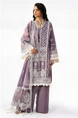 3 Piece Sequins Embroidered Lawn Suit with Chiffon Dupatta PM-62025