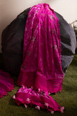 3 Piece Embroidered Lawn Suit with Embroidered Chiffon Dupatta PM-62029