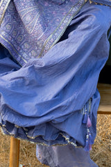 3 Piece Embroidered Lawn Suit with Embroidered Cotton Net Dupatta PM-62060