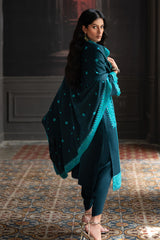 3 Piece Embroidered Karandi Suit with Dupatta AY-52007