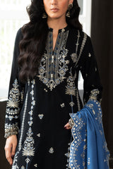 3 Piece Embroidered Karandi Suit with Dupatta AY-52008