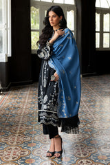 3 Piece Embroidered Karandi Suit with Dupatta AY-52008