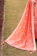 3 Piece Embroidered Lawn Suit with Embroidered Denting Dupatta DN-62031