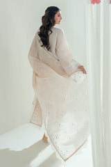 3 Piece Embroidered Lawn Suit with Embroidered Denting Dupatta DN-62001