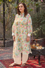 3 Piece Embroidered Printed Lawn Suit with Embroidered Printed Chiffon Dupatta BM-62024