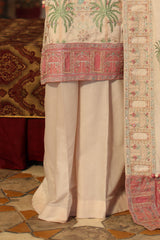 3 Piece Embroidered Raw Silk Suit with Dupatta SP-52056