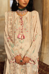 3 Piece Embroidered Raw Silk Suit with Dupatta SP-52056