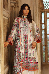 3 Piece Embroidered Raw Silk Suit with Dupatta SP-52063