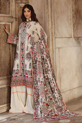 3 Piece Embroidered Raw Silk Suit with Dupatta SP-52063