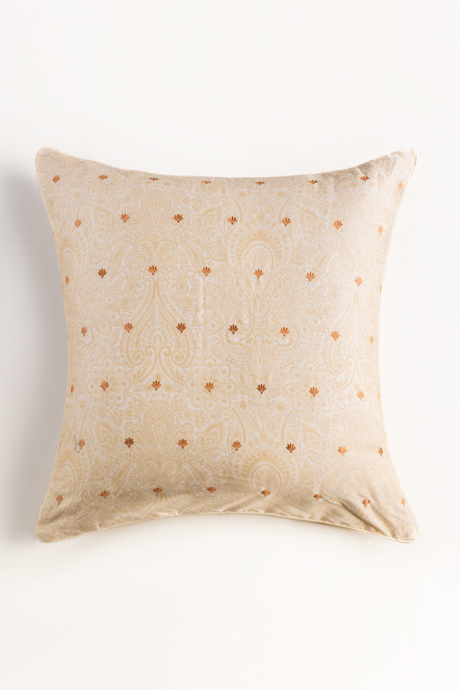 Ethnic Gold T-300 Euro Sham Cushion Cover