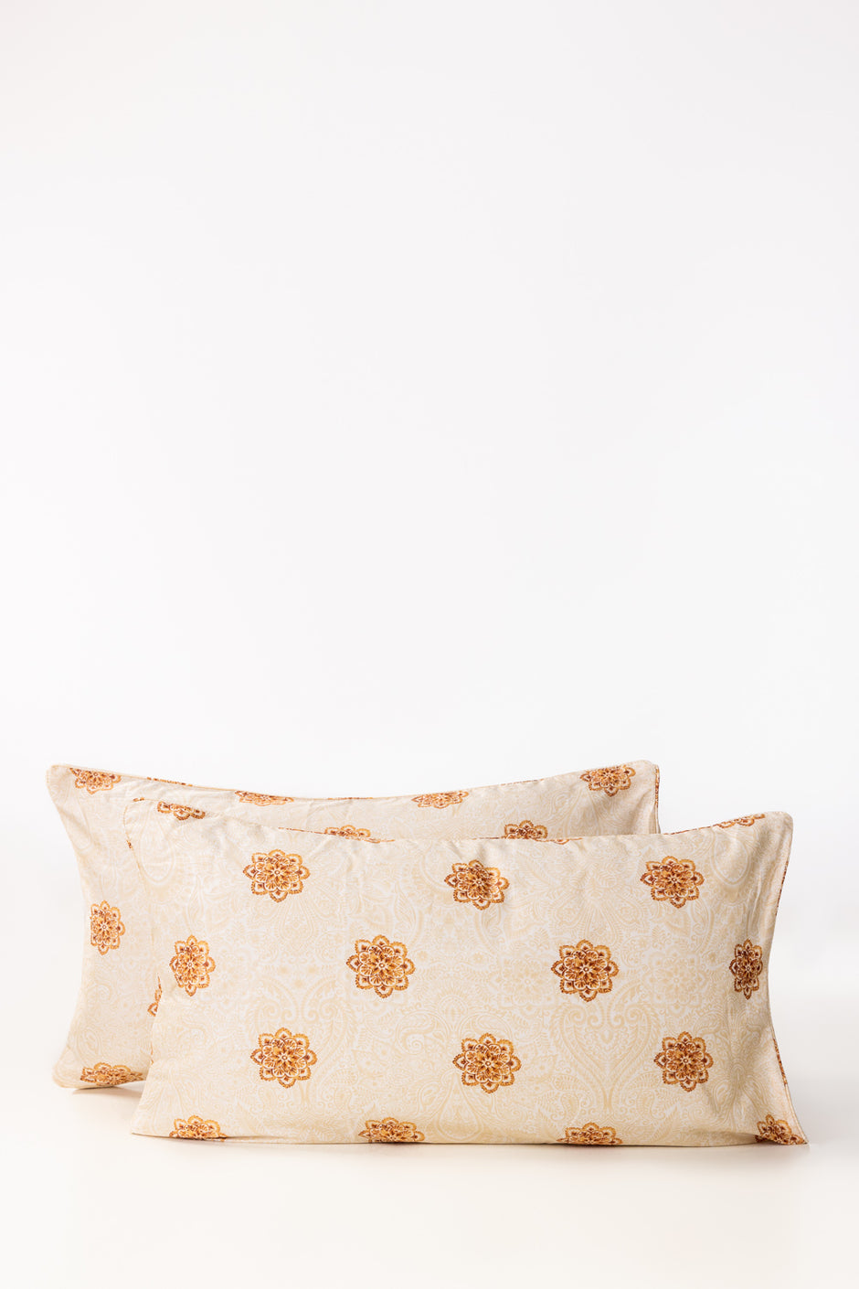 Ethnic Gold T-300 Pillow Cover Set