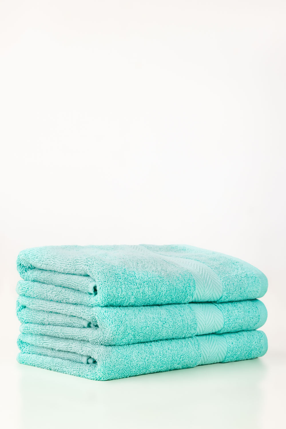 Ferozi Dyed Bath Towel