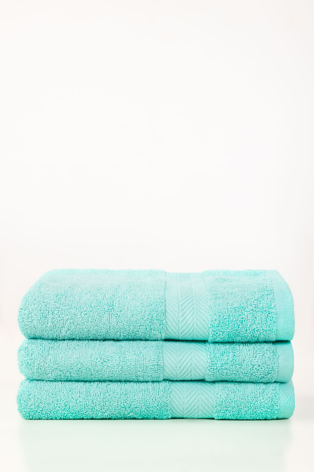Ferozi Dyed Bath Towel
