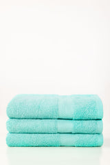 Ferozi Dyed Bath Towel
