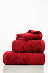 Fire Jacquard Dyed Towel