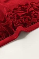 Fire Jacquard Dyed Towel