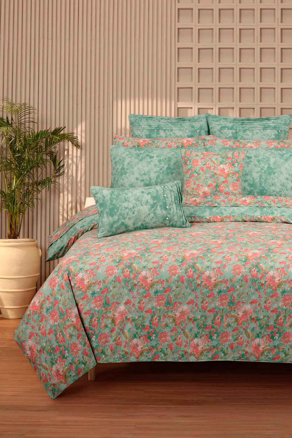 Flora Haze Quilt Cover Set