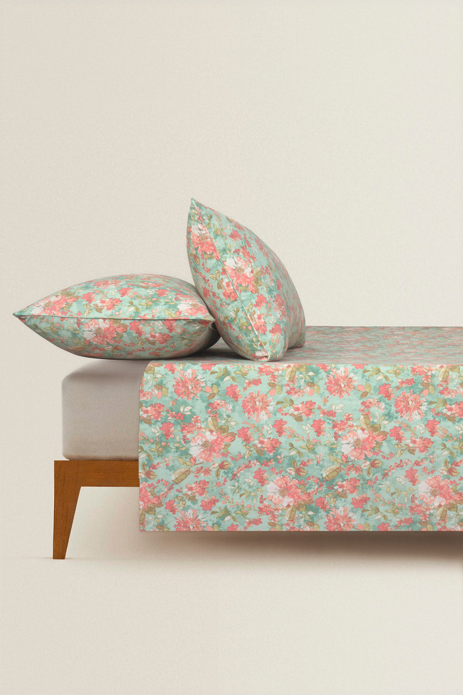 Flora Haze Bed Sheet Set