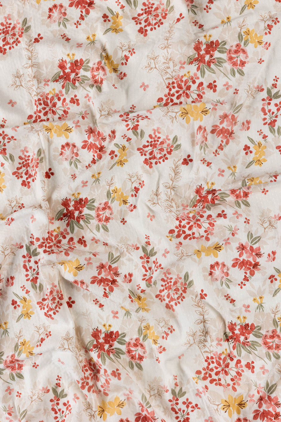 Flora Mist Matelasse Throw
