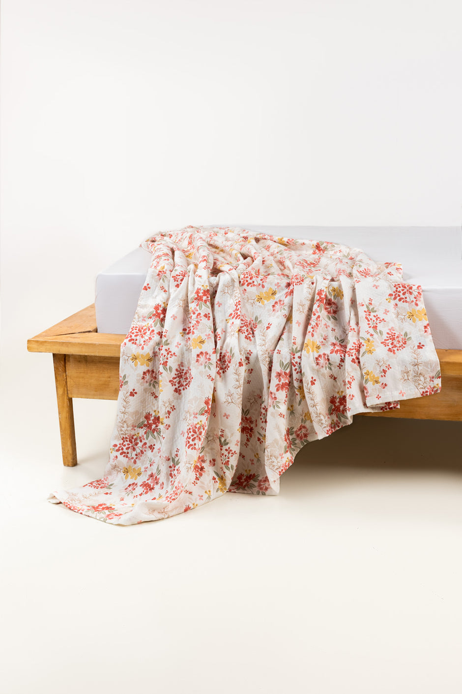 Flora Mist Matelasse Throw