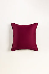 Floral Tile Embroidered Cushion Cover