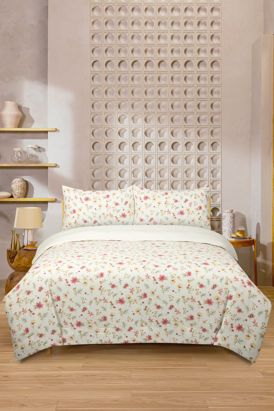 Floral Drift Printed Matelasse Comforter set