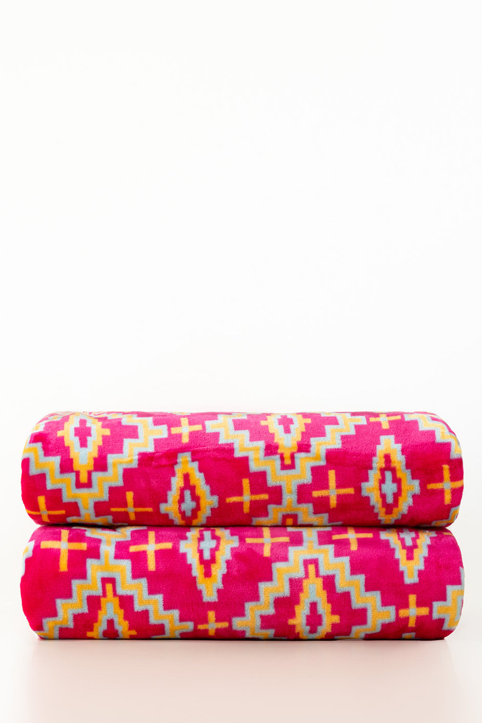 AW25-Flourscent Single Ply Fleece Throw