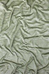 Fog Green Embossed Single Ply Fleece Throw