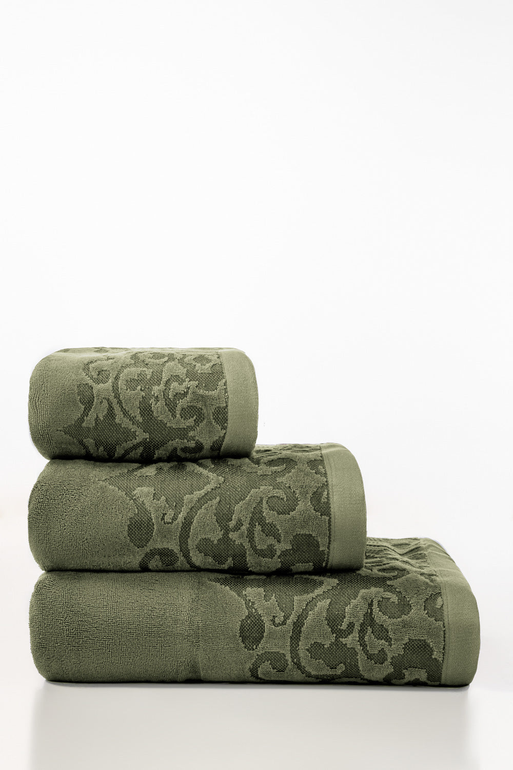 Foliage Jacquard Dyed Towel