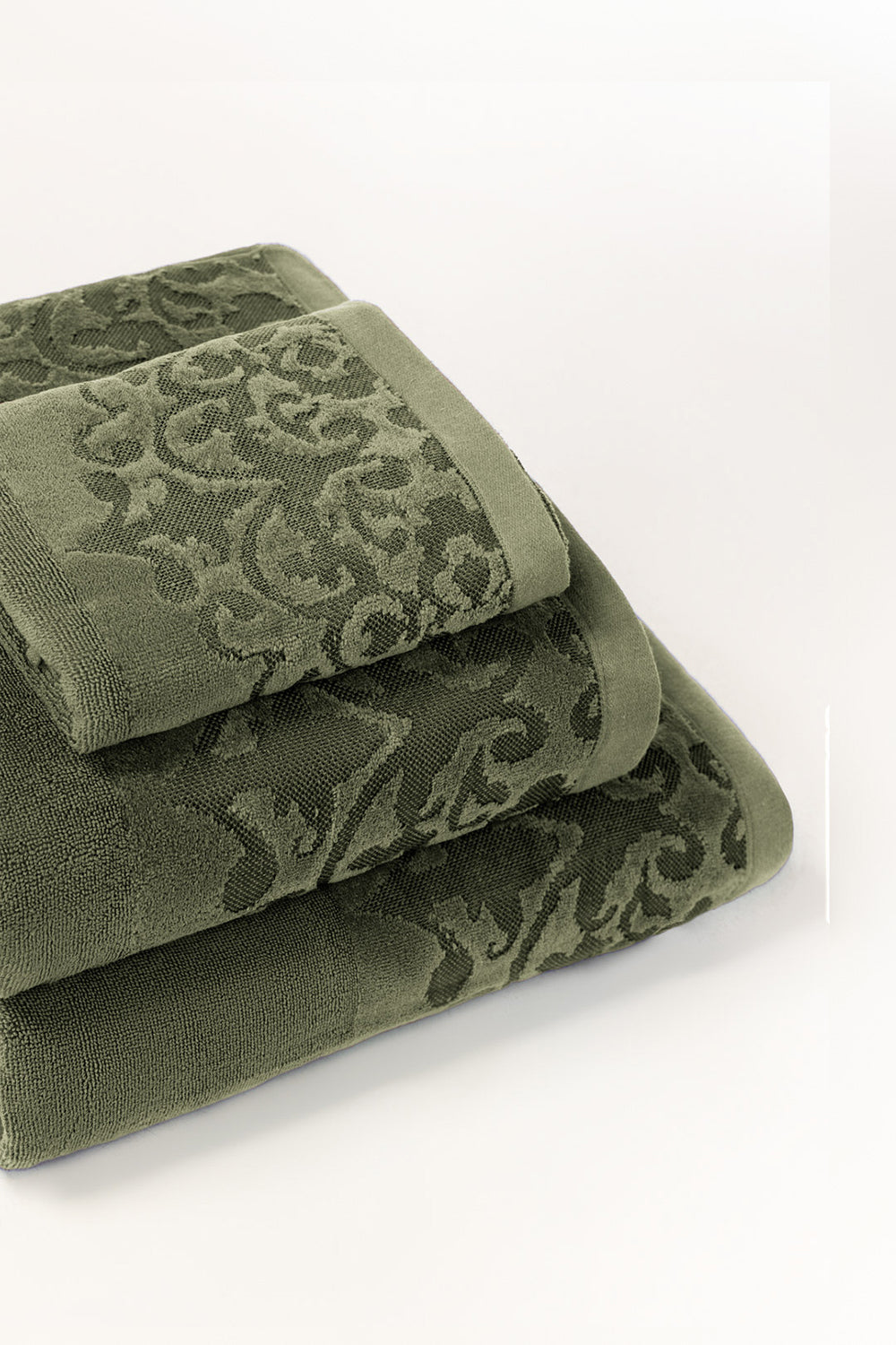 Foliage Jacquard Dyed Towel
