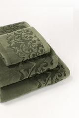 Foliage Jacquard Dyed Towel