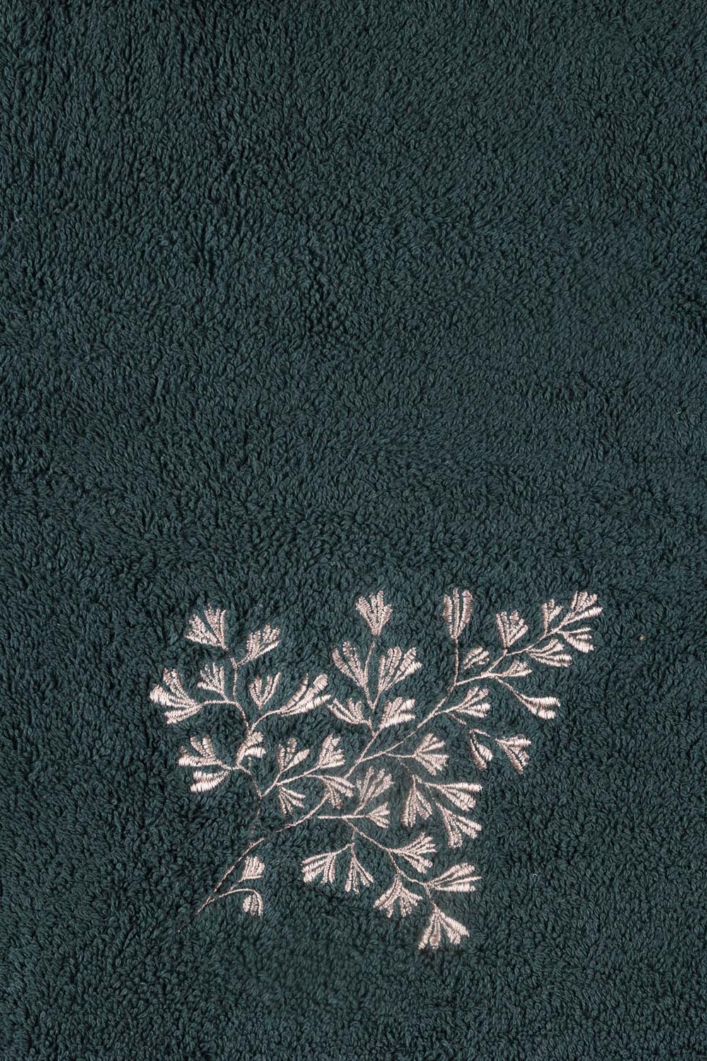 Forest Embroidered Towel