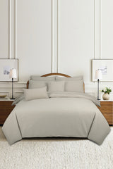 French Oak T-150 Seersucker Quilt Cover Set