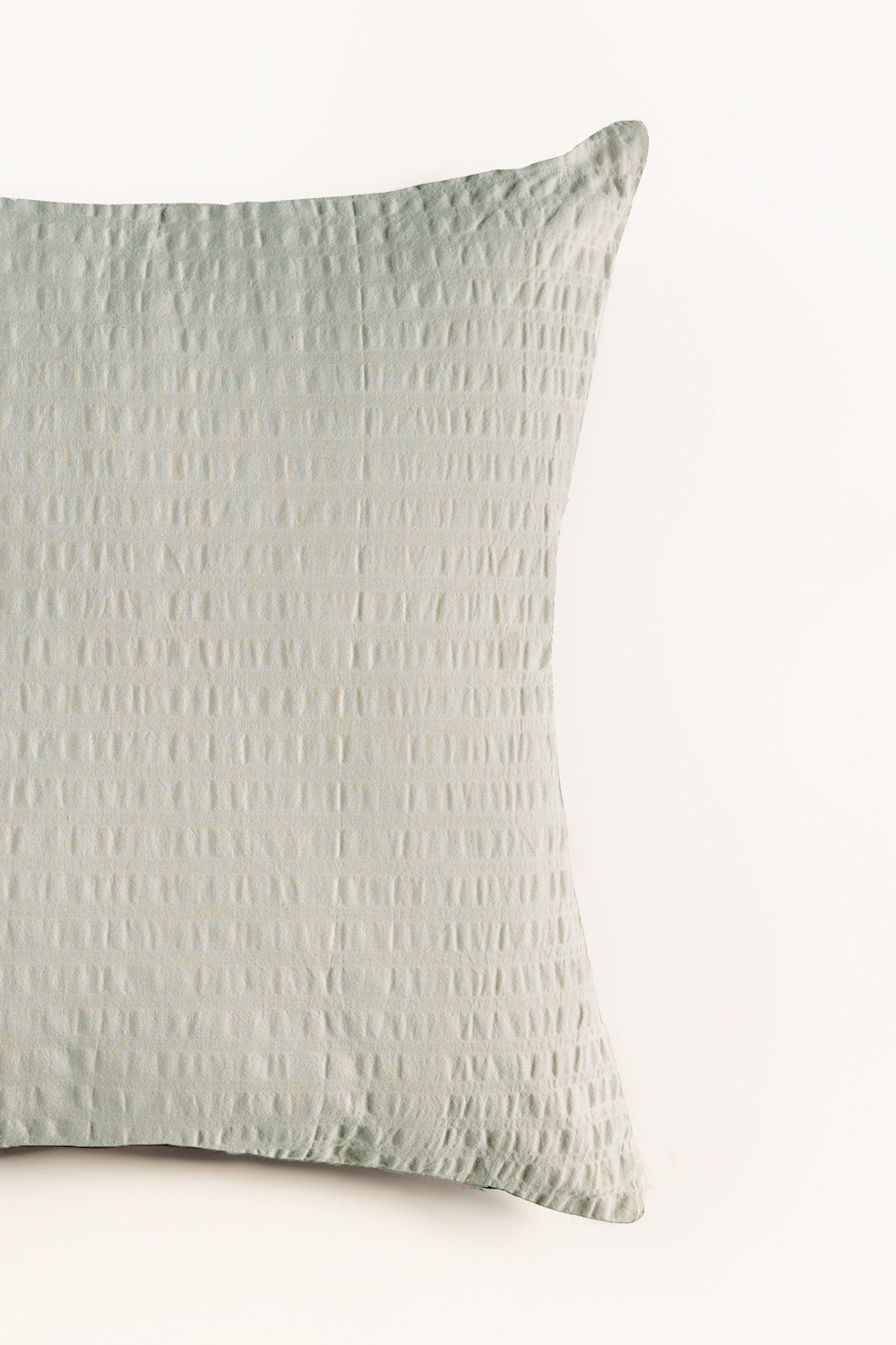French Oak T-150 Seersucker Square Cushion Cover