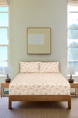 Gardenia Bloom T-200 Fitted Sheet Set