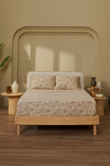 Gardenia Bloom T-200 Bed Sheet Set