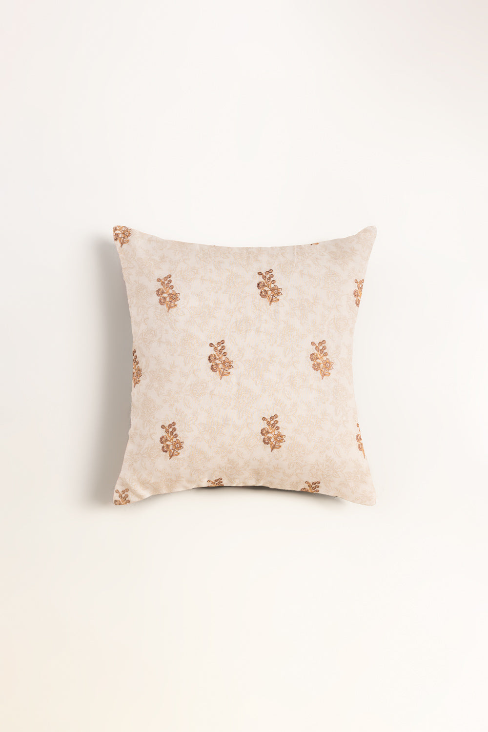 Gardenia Bloom T-200 Square Cushion Cover