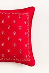 Garnet Embroidered Cushion Cover