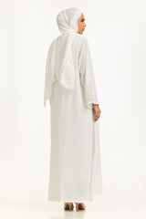 Georgette Embellished Abaya With Scarf IPAB-22161