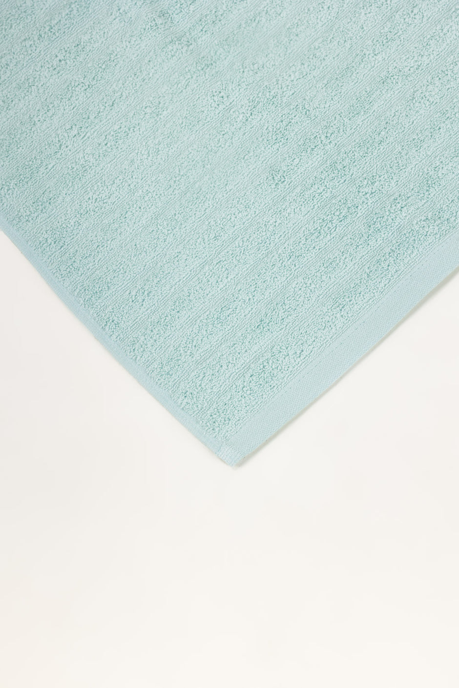Glass Blue Combed Plain Towel
