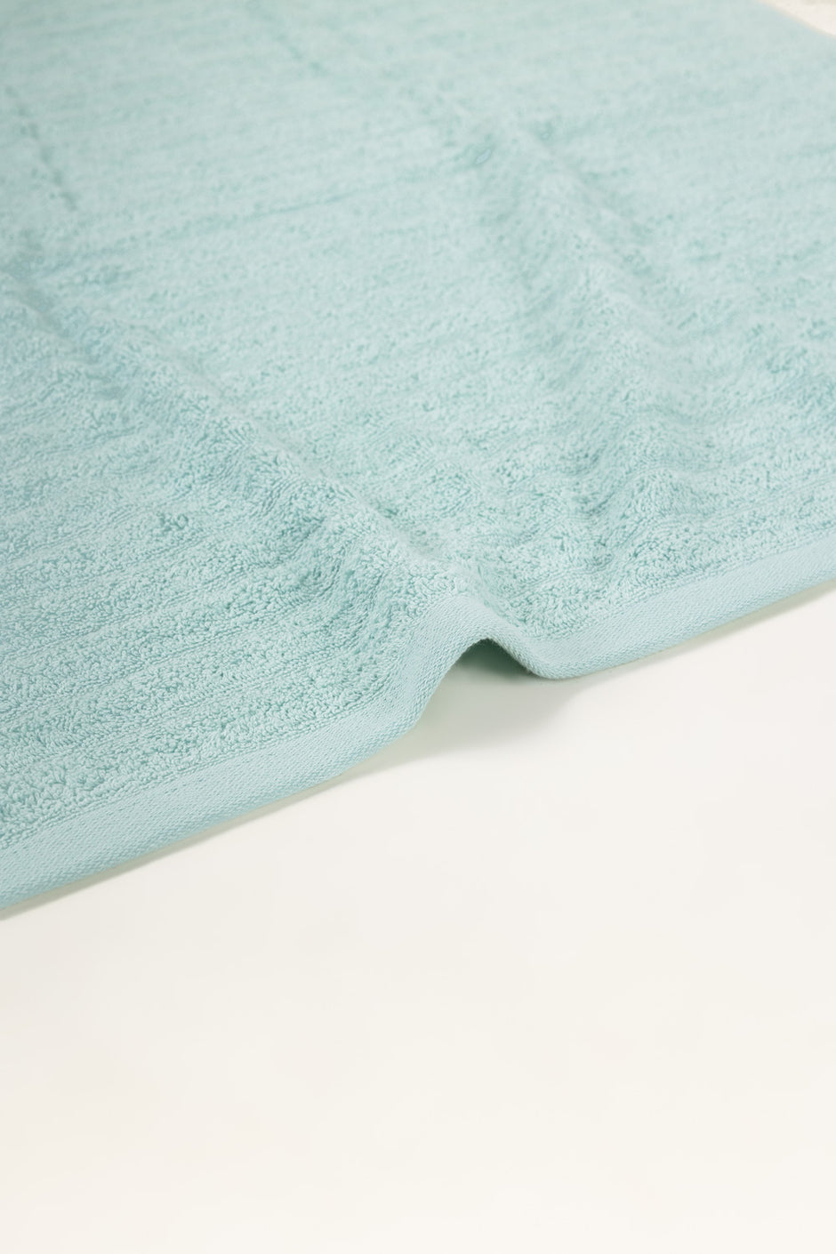 Glass Blue Combed Plain Towel
