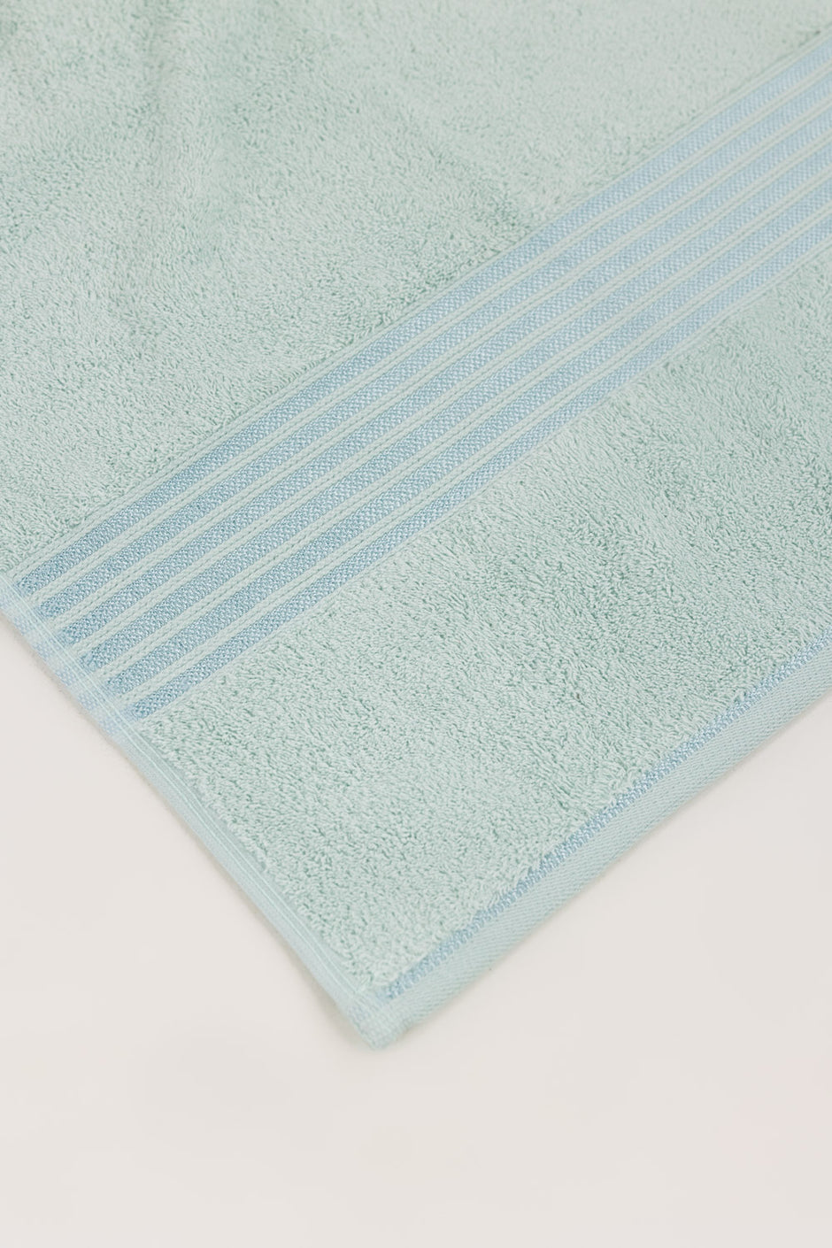 Glass Blue Combed Viscose Towel