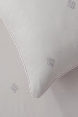 Gray Lilac T-150 Embroidered Bed Sheet Set