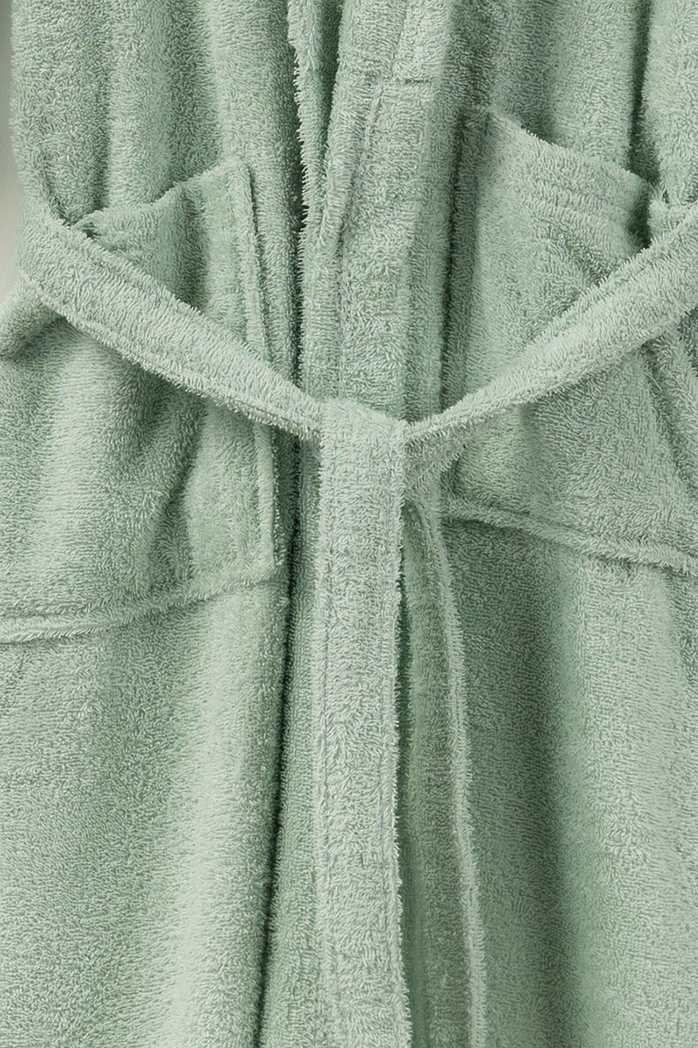 Green Sprout Combed Bathrobe