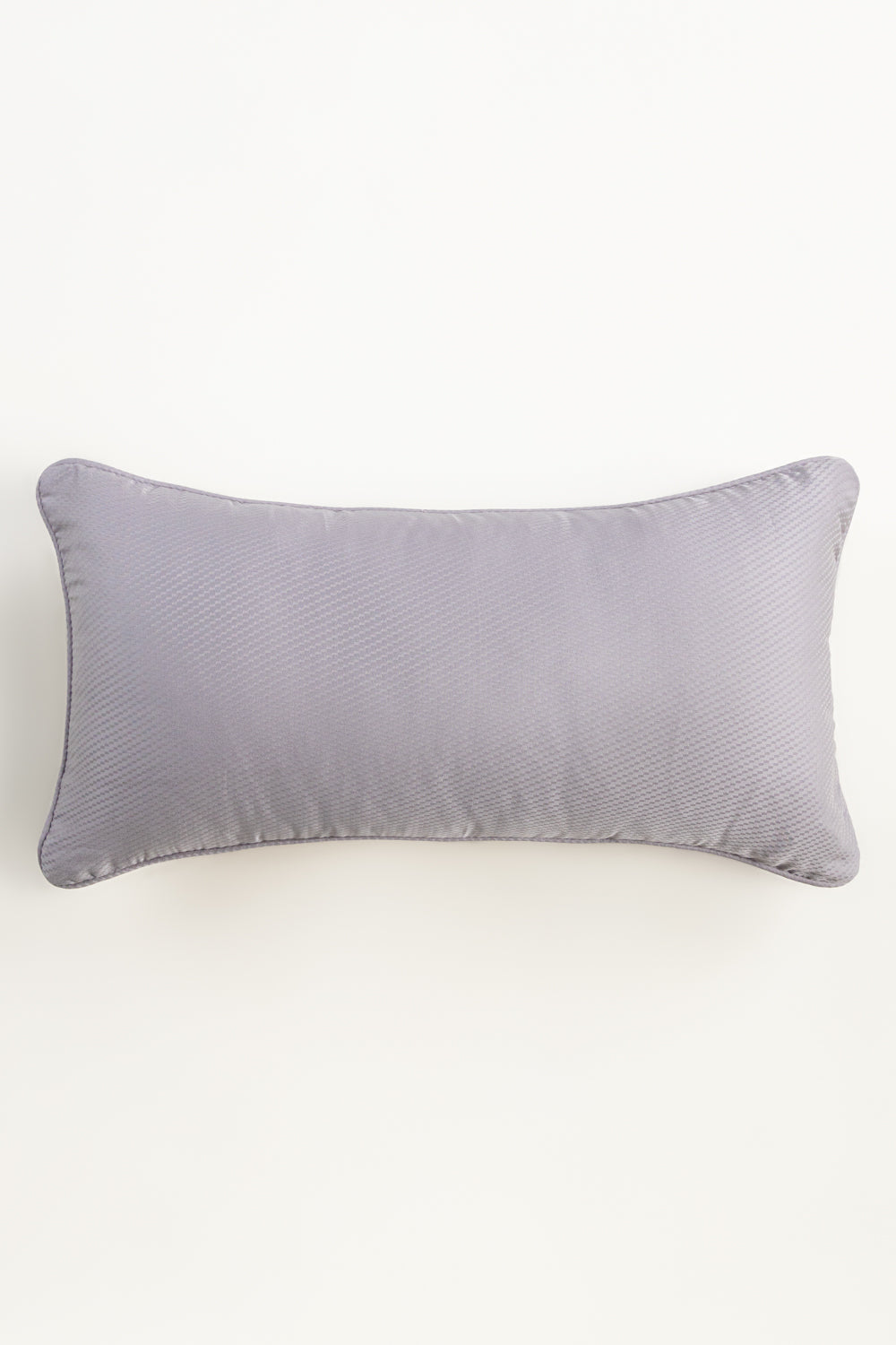 Grey Cube Dobby Deck Cushion Cover