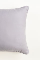 Grey Cube Dobby Square Cushion Cover