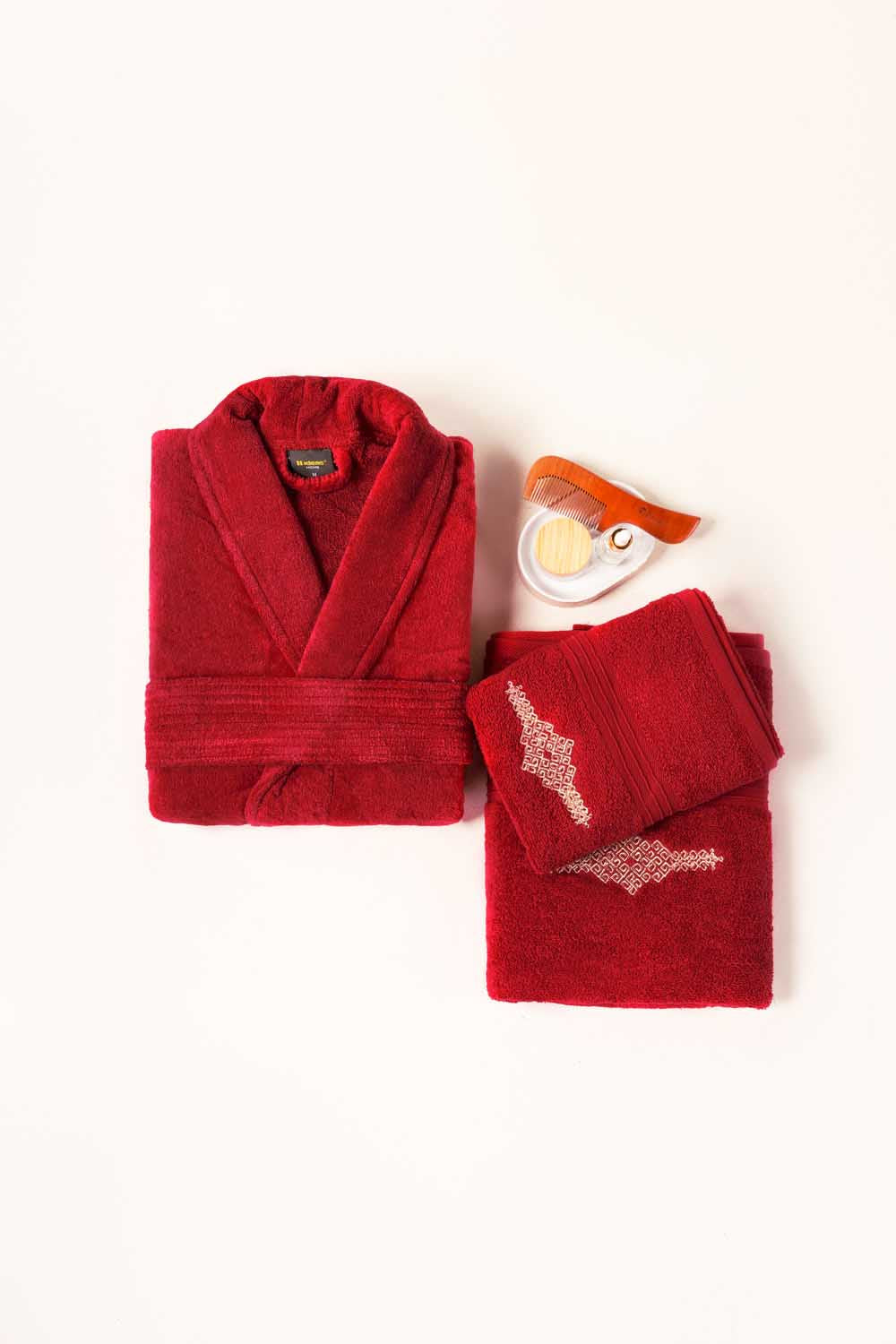 Hibiscus Bridal Towel Gift Set